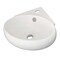 Fauceture EVC15154 Corner Bathroom Sink, White EVC15154 - alternate 1